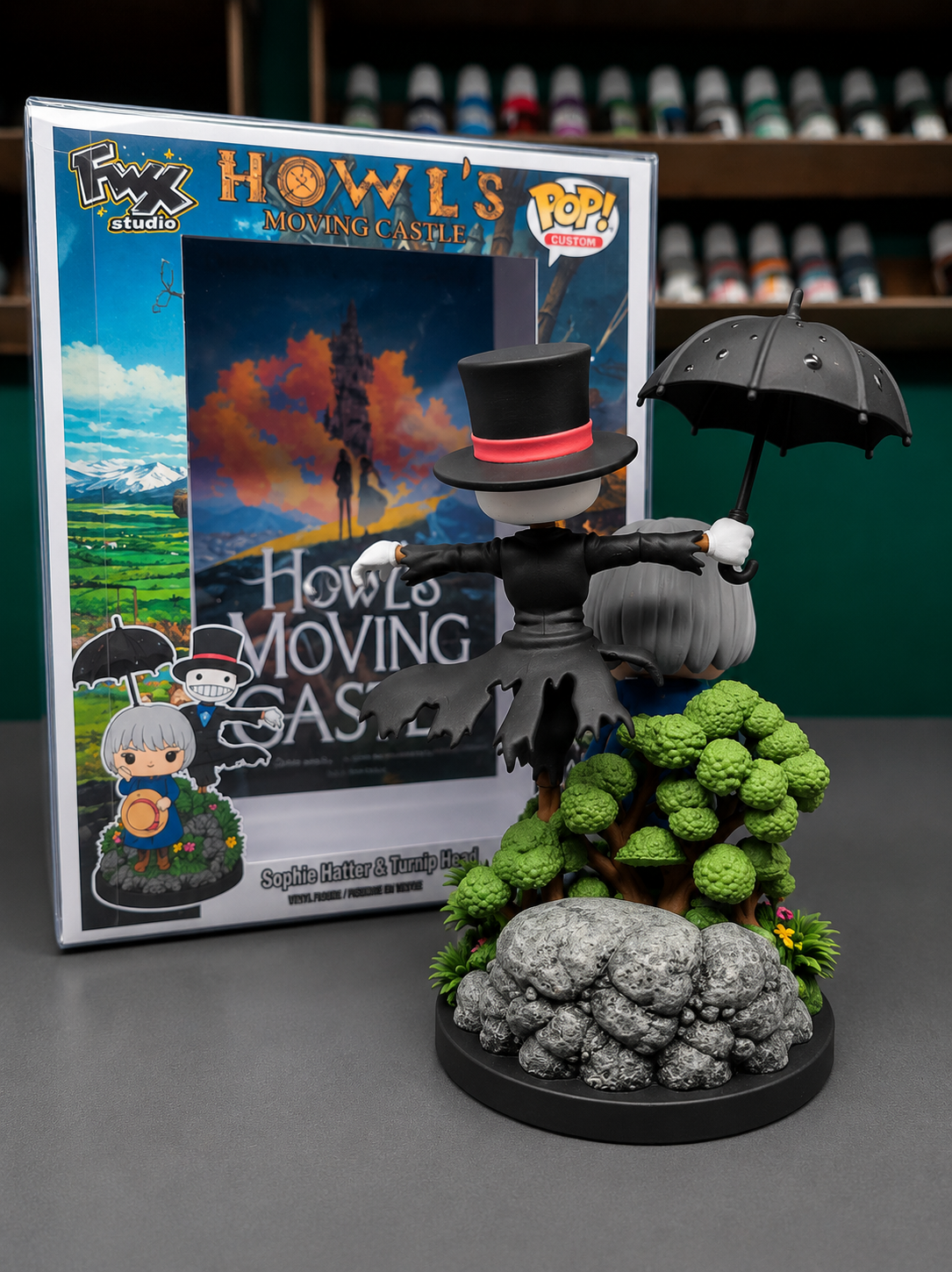 Sophie Owl's Moving Castle custom pop Anime collectibles