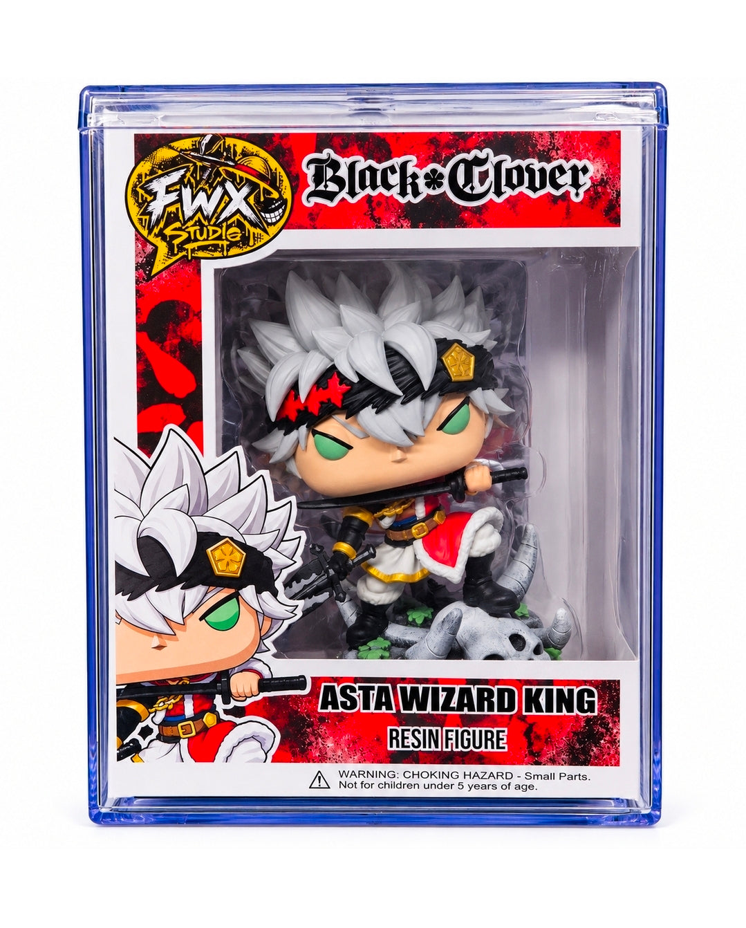 Asta Wizard king Black Clover Custom Anime Figure collectible