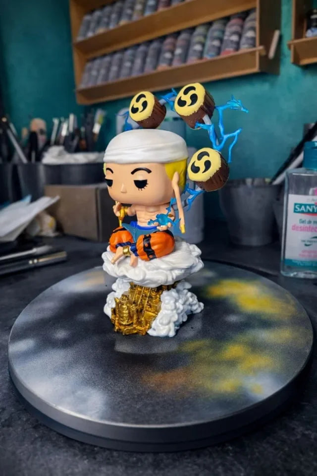Enel One Piece Custom Figure - One piece Anime Collectible custom pop