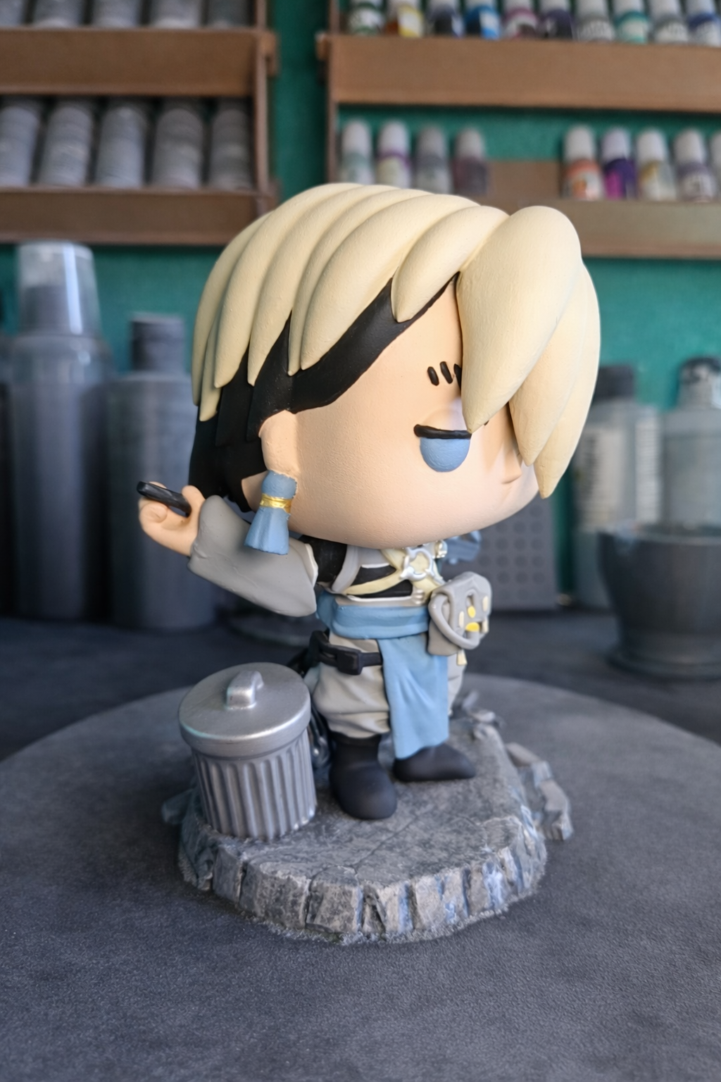 Custom Zanka Nijiku Gachiakuta Funko Pop Figure – Handmade Anime Collectible