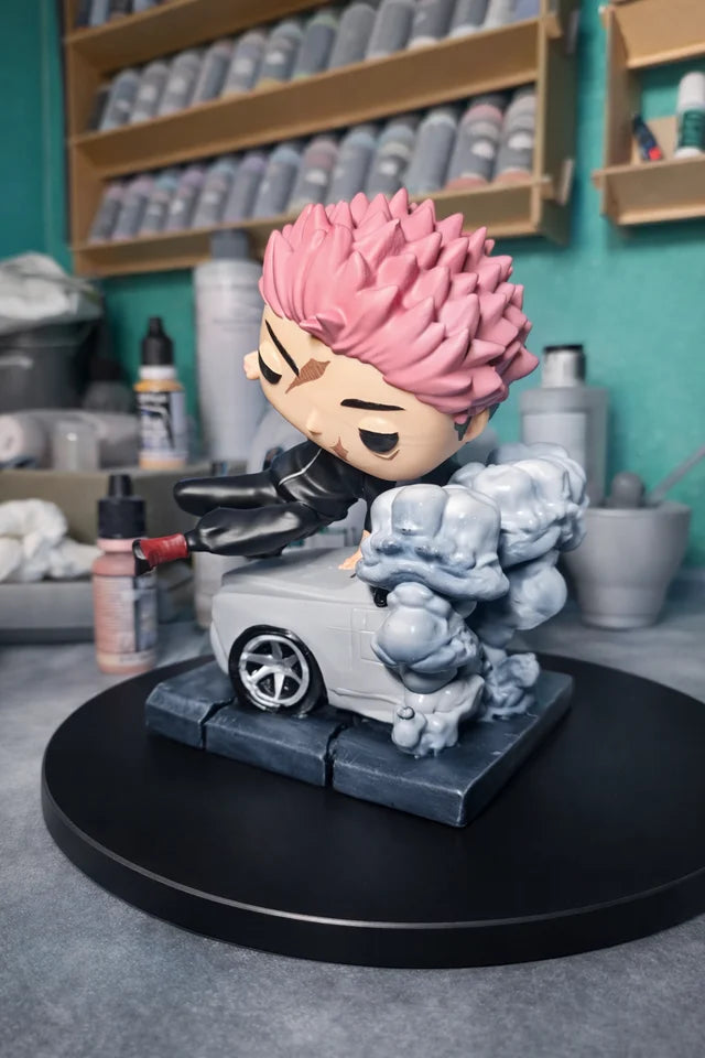 Itadori Yuiji Custom Figure - Jujutsu Kaisen Anime Collectible custom pop