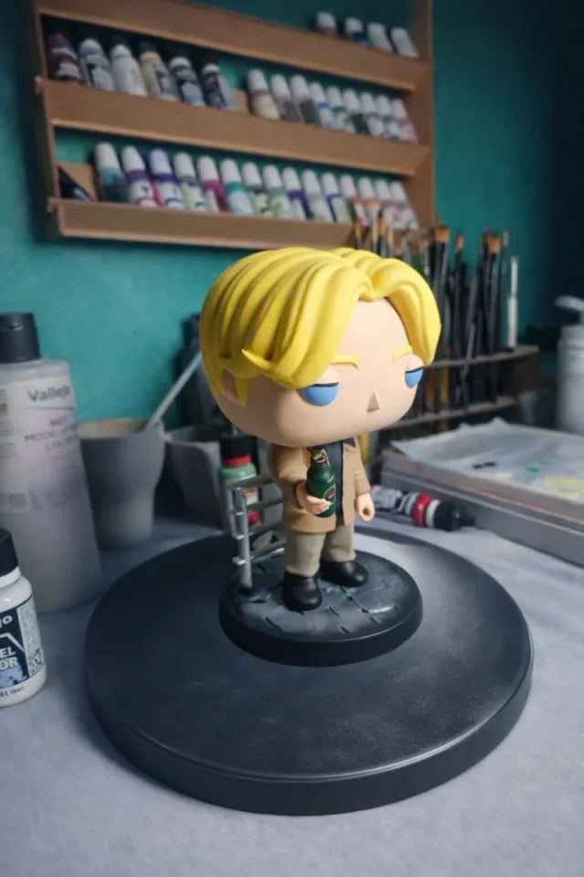 Johan Liebert Custom Figure - Monster Anime Collectible custom pop