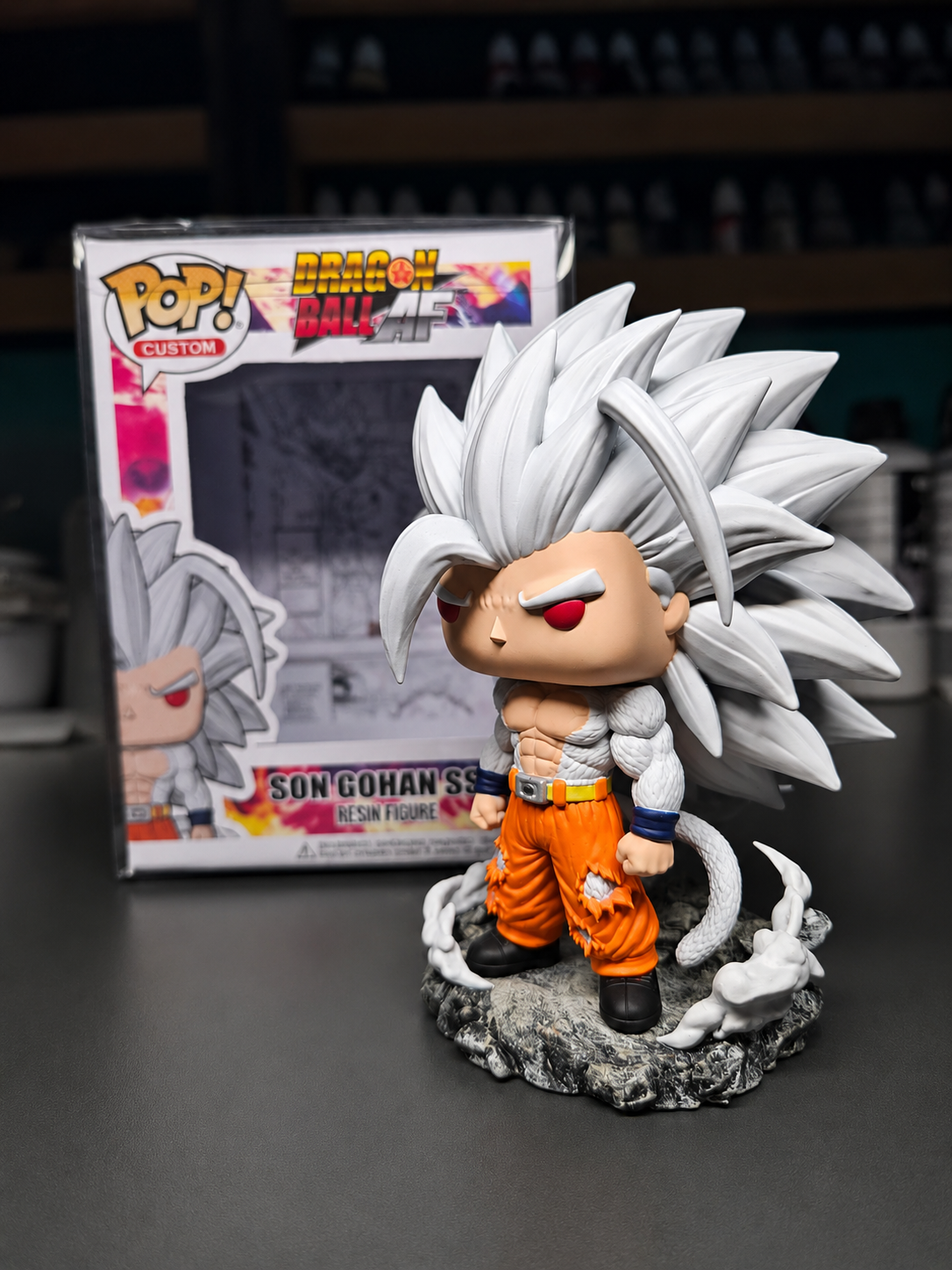 Gohan SSJ 5 Dragon Ball AF Custom funko pop