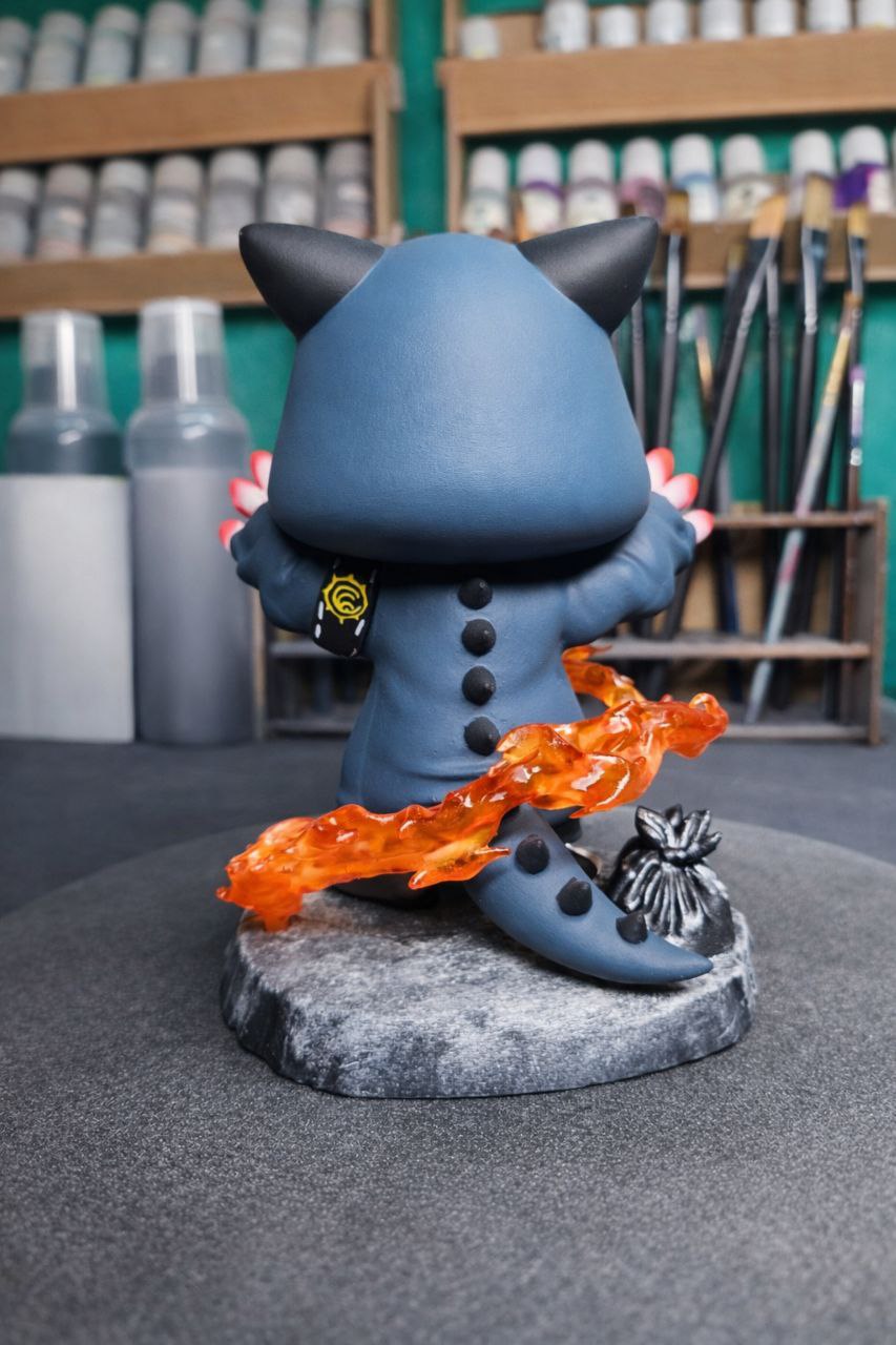 Custom Guita Hebby Fantasia Gachiakuta Funko Pop Figure – Handmade Anime Collectible