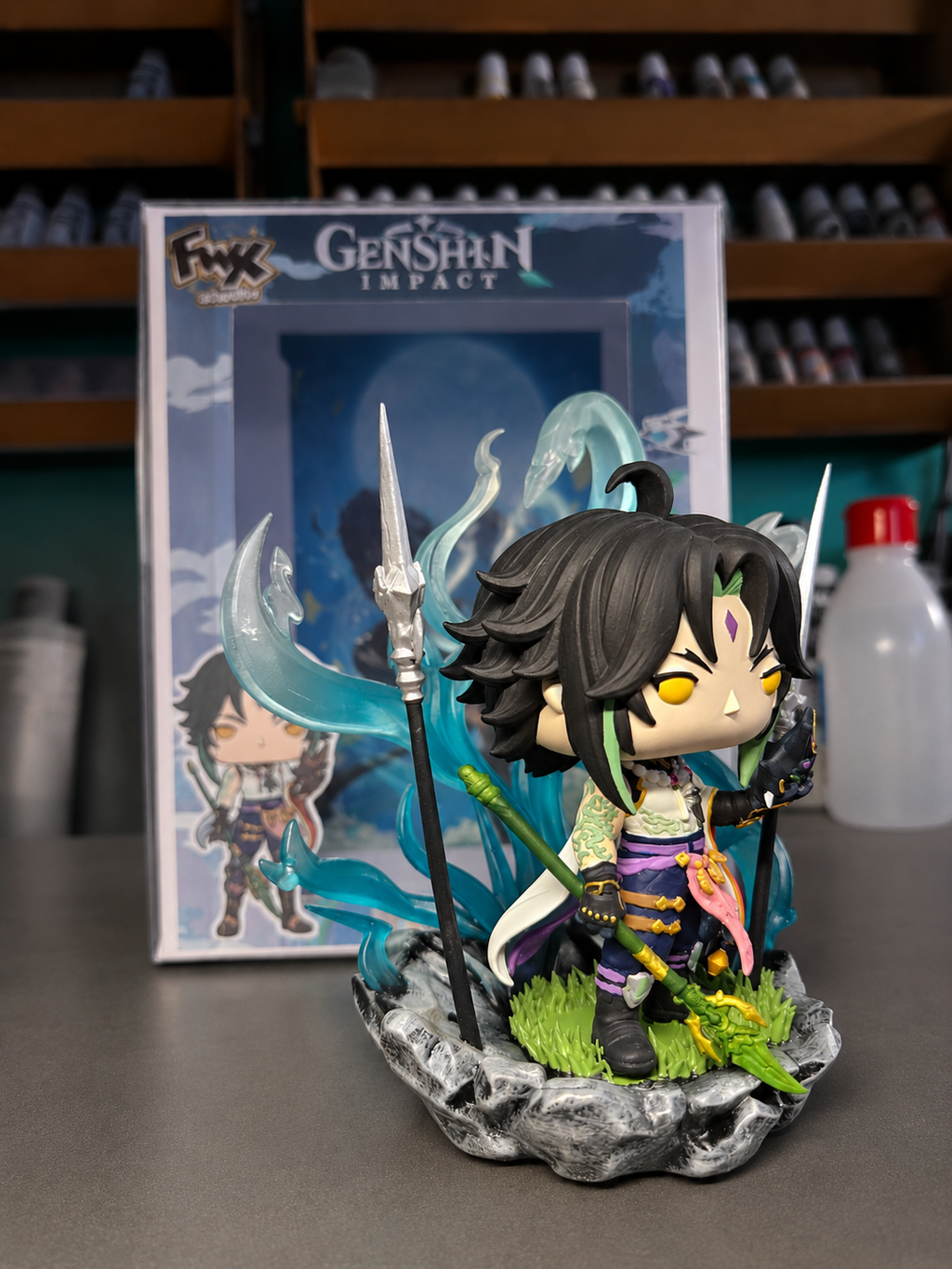 Xiao – Custom Collectible Figure | Genshin Impact Inspired