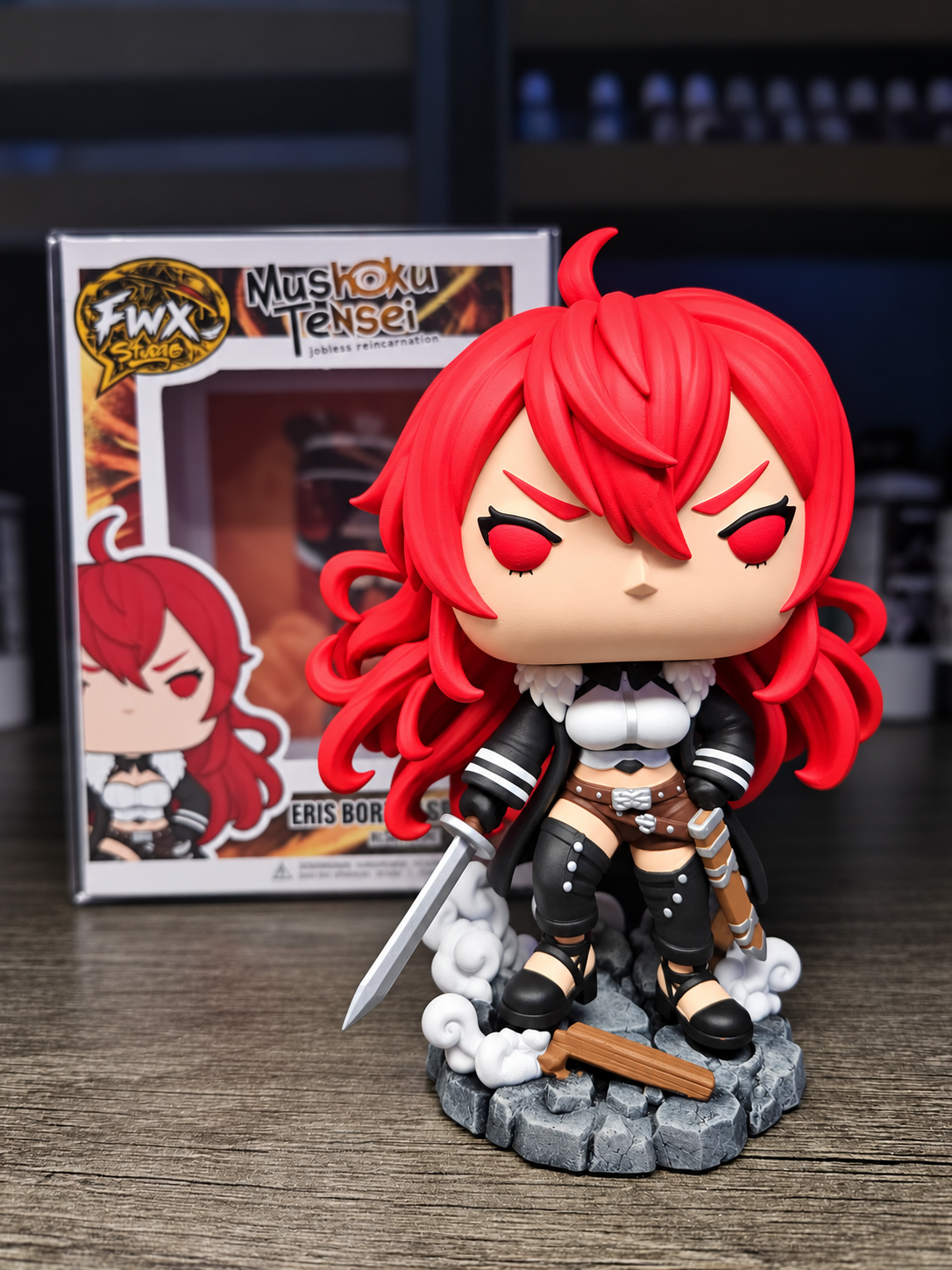 Eris Boreas Greyrat custom anime figure collectible