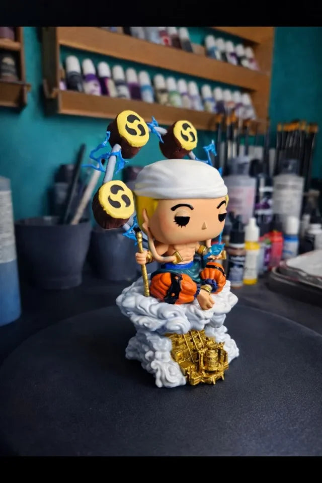 Enel One Piece Custom Figure - One piece Anime Collectible custom pop