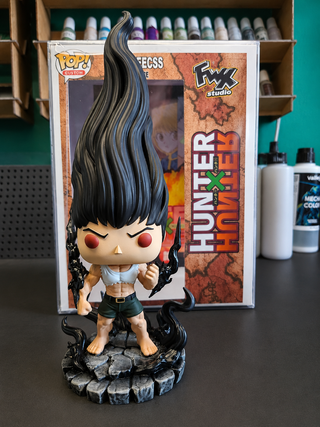 Gon Freecss – Adult Transformation Custom Funko Pop Resin Figure | Hunter x Hunter | FWX Studio