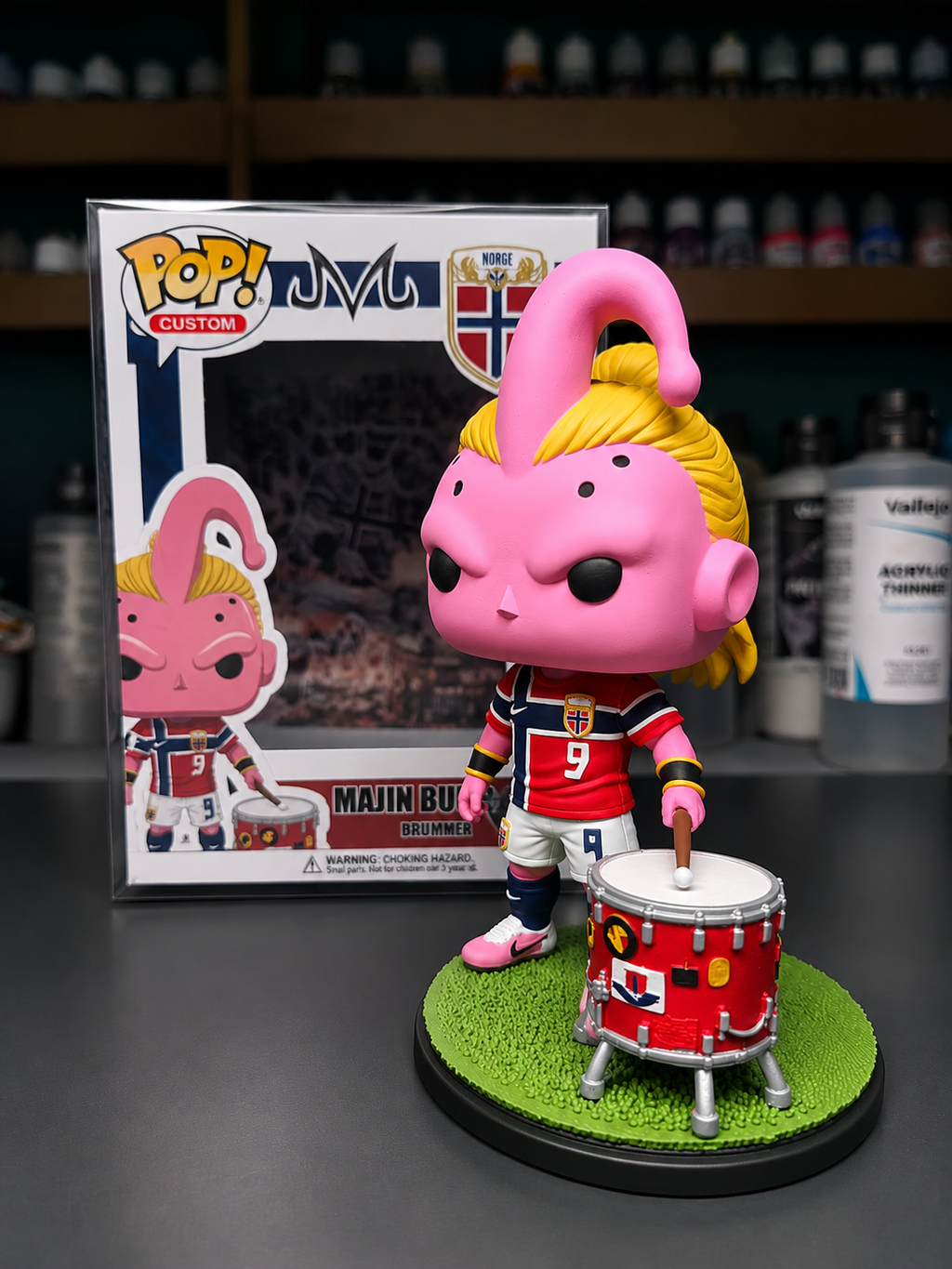 Majin Buu Haaland World Cup 2026 custom Funko pop