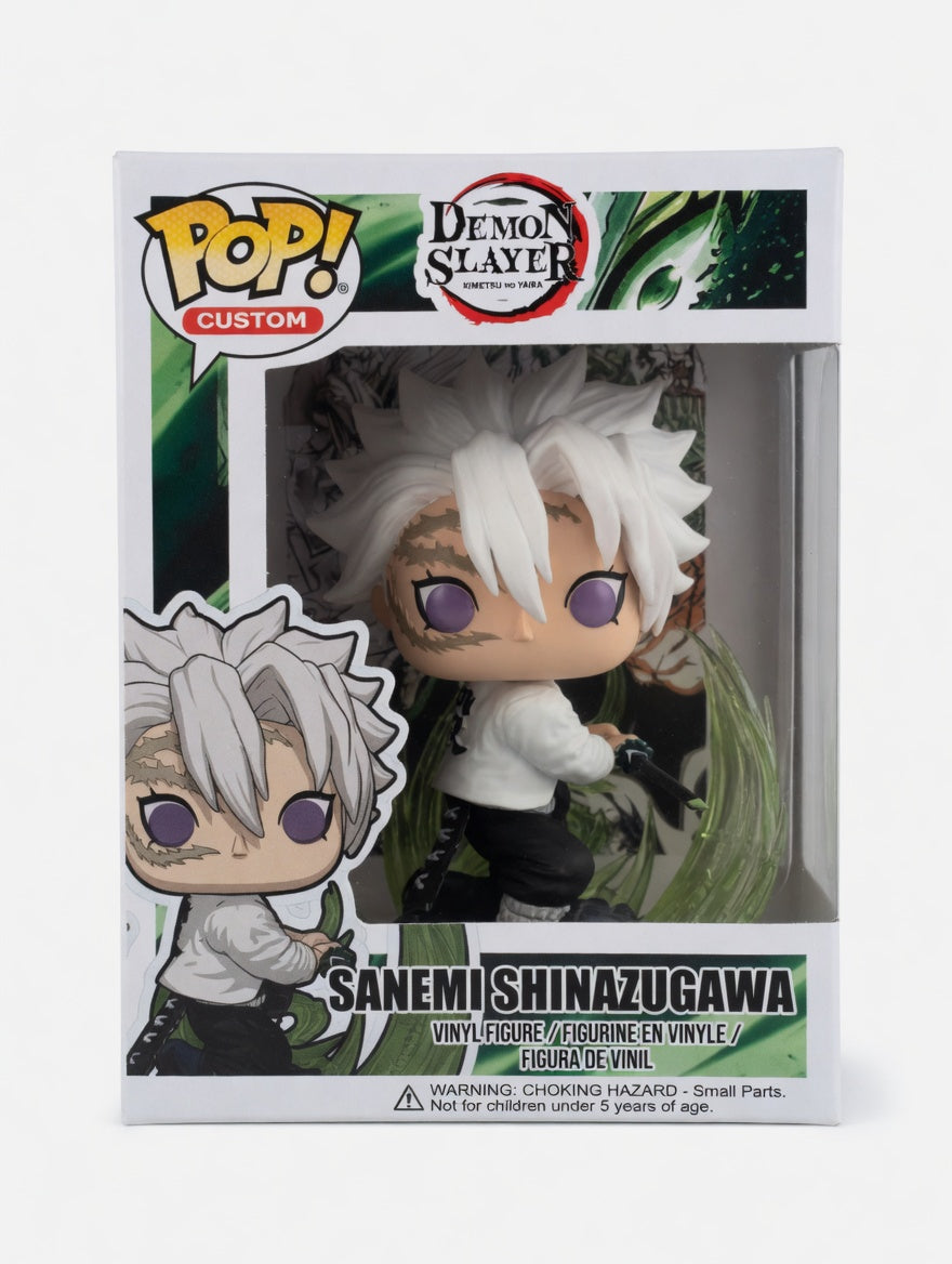 Sanemi shinagawa Custom Figure – Demon slayer Anime Collectible Custom Pop