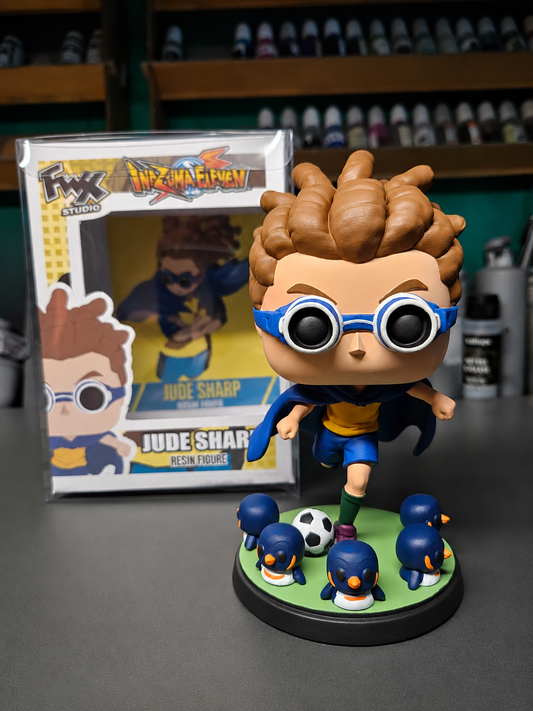 Jude Sharp Inazuma Eleven Handmade custom resin Anime Game figure
