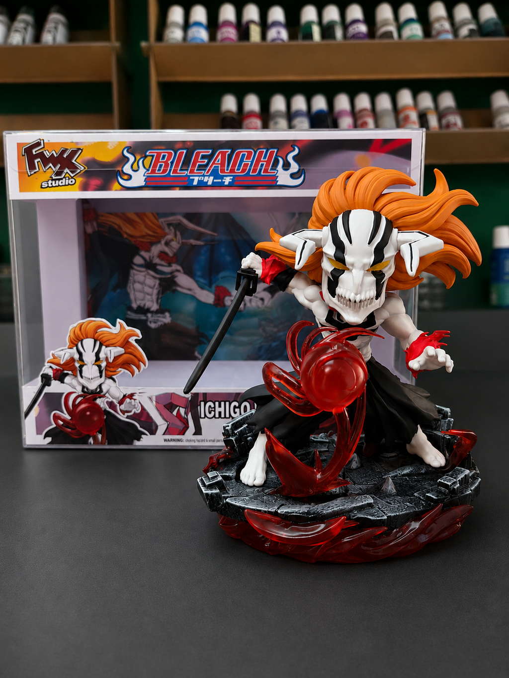 Ichigo vasto lorde Bleach custom anime collectible figure