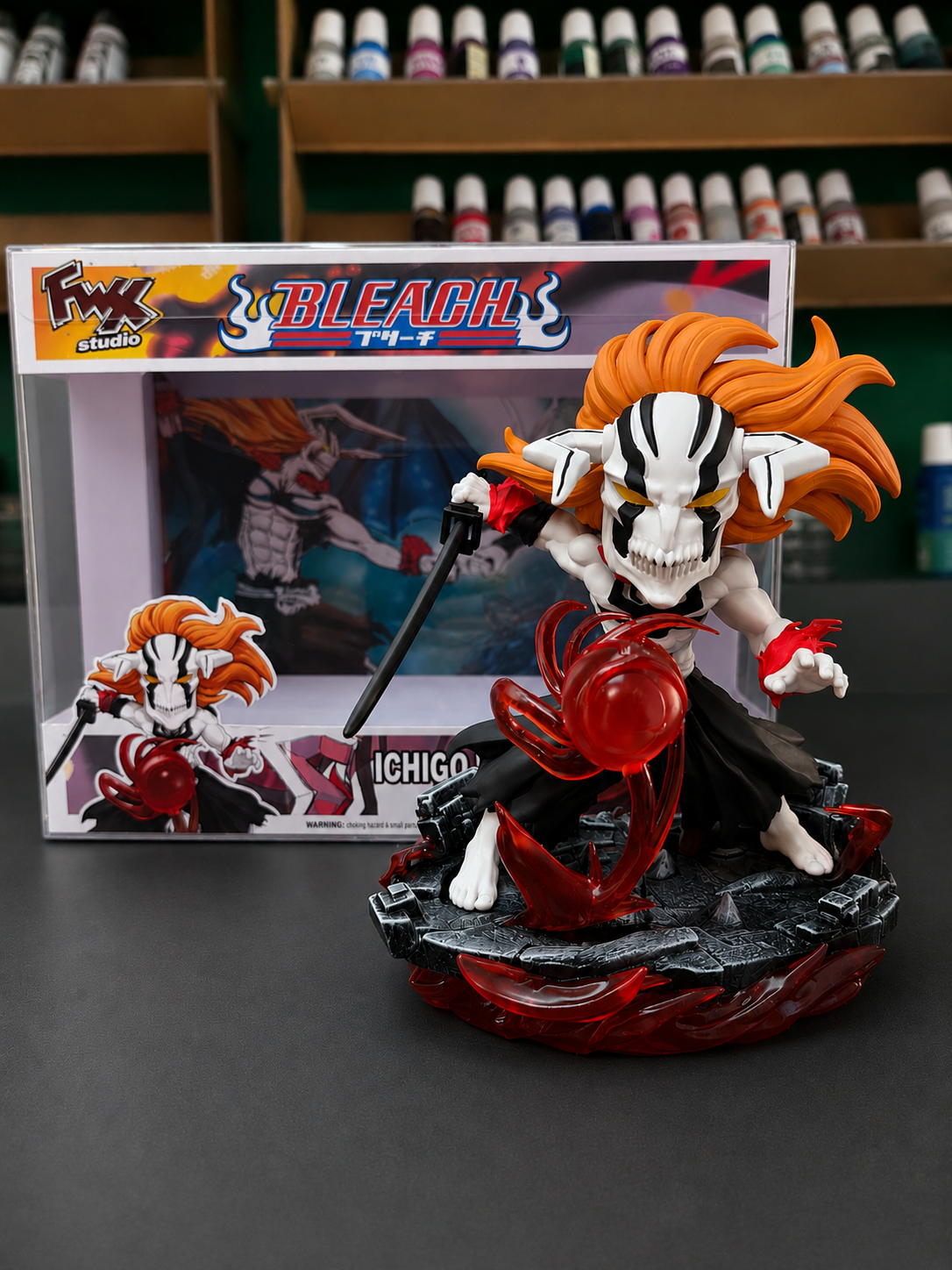Ichigo vasto lorde Bleach custom anime collectible figure