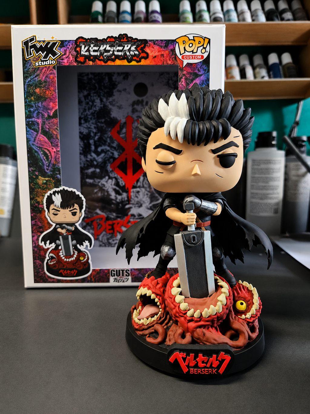 Guts Berserk Custom Pop Anime Collectible