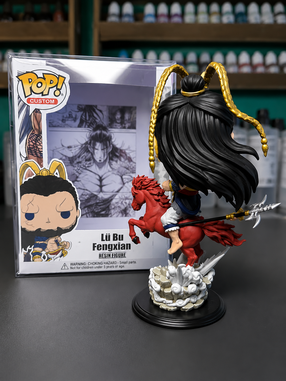 Lu Bu Fengxian Custom funko pop Record of Ragnarok
