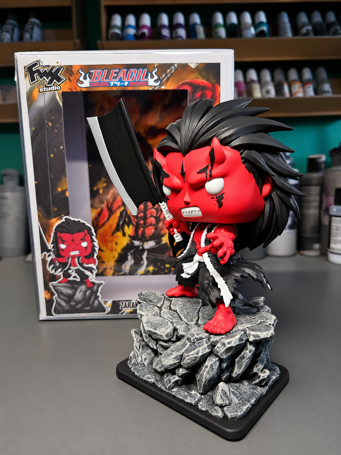 Zaraki Kenpachi Bankai Bleach Anime custom figure collectible