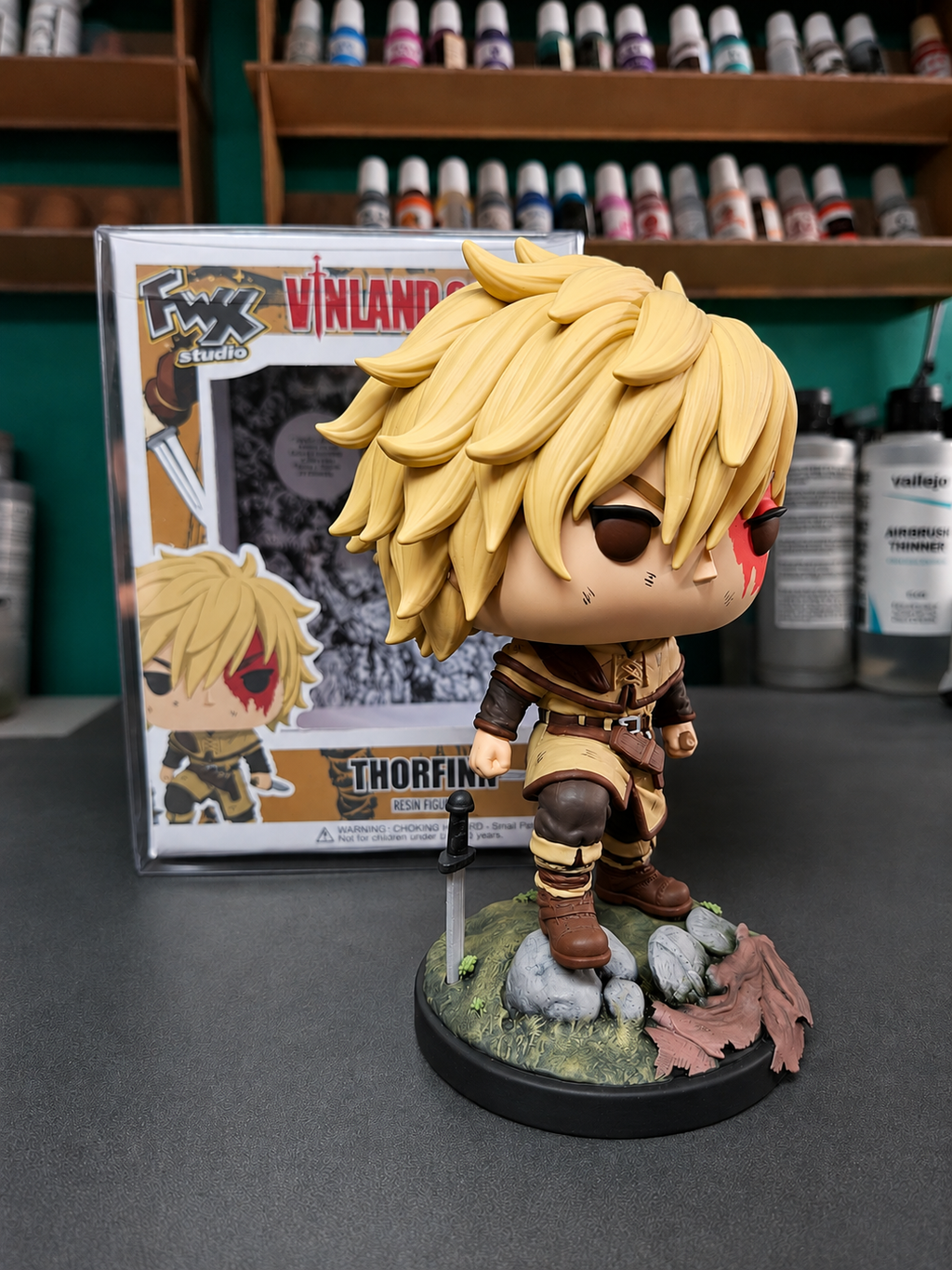 Thorfinn Vinland Saga custom anime resin figure collectible