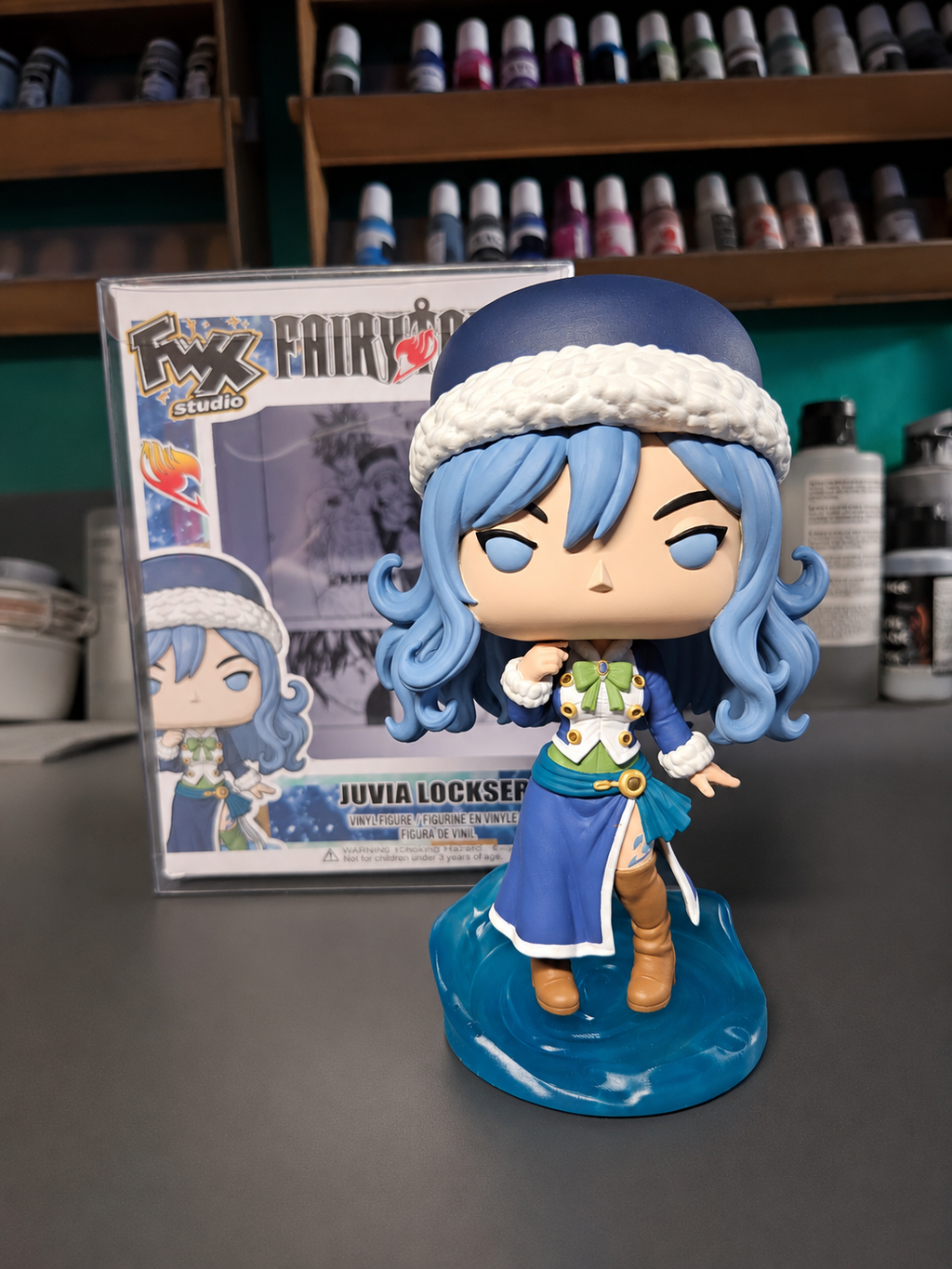 Juvia Lockser Fairy Tail Custom Funko pop