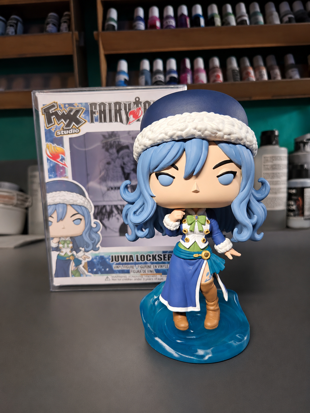 Juvia Lockser Fairy Tail Custom Funko pop