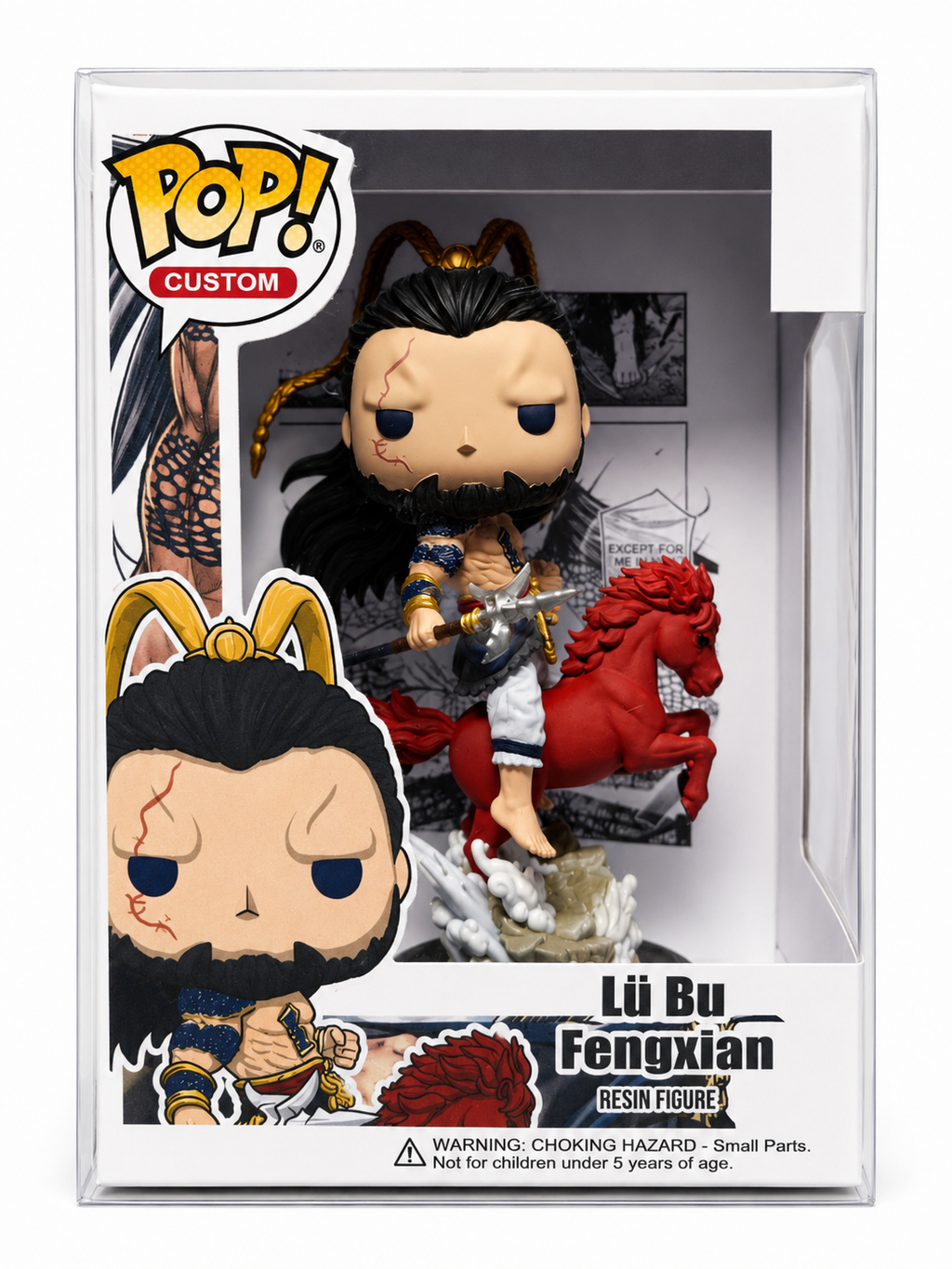 Lu Bu Fengxian Custom funko pop Record of Ragnarok