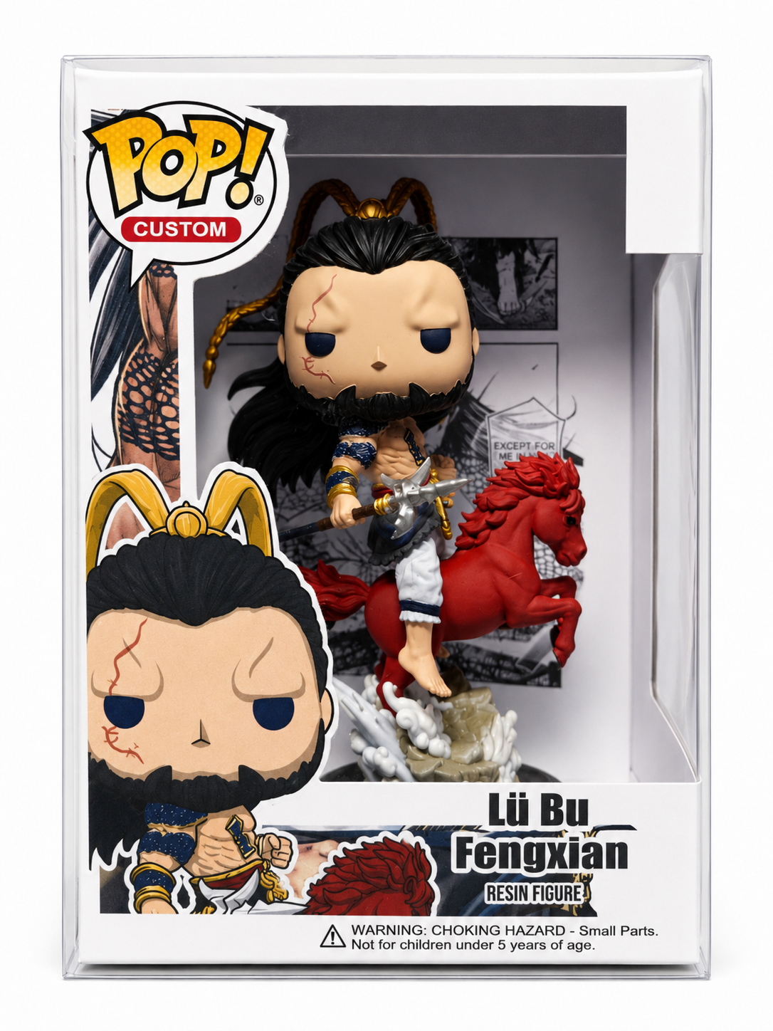Lu Bu Fengxian Custom funko pop Record of Ragnarok