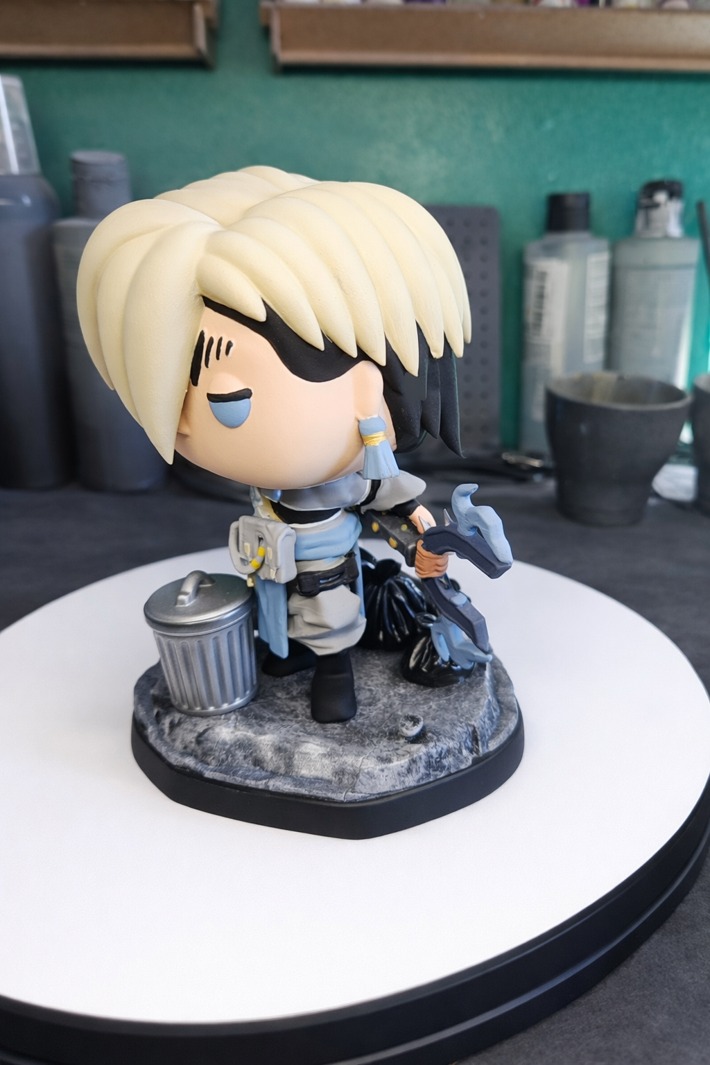 Custom Zanka Nijiku Gachiakuta Funko Pop Figure – Handmade Anime Collectible