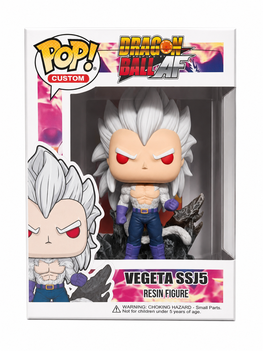 Vegeta Ssj 5 Dragon Ball Af Custom funko pop