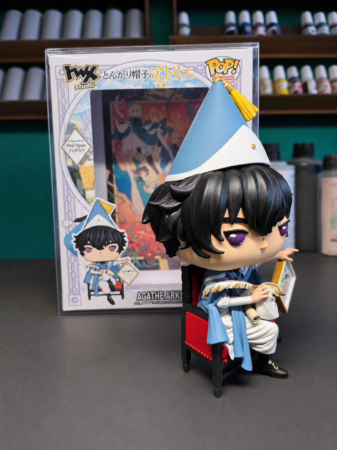 Agott / Agathe Custom Figure – Witch Hat Atelier Anime Collectible custom pop