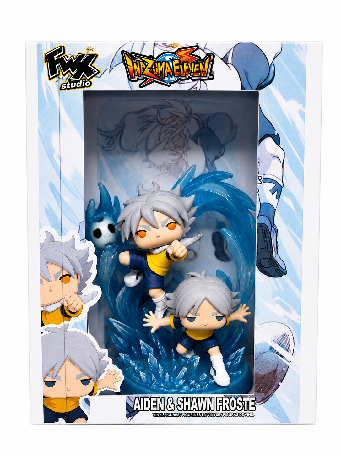 Aiden & Shawn froste Inazuma Eleven custom resin anime game figure