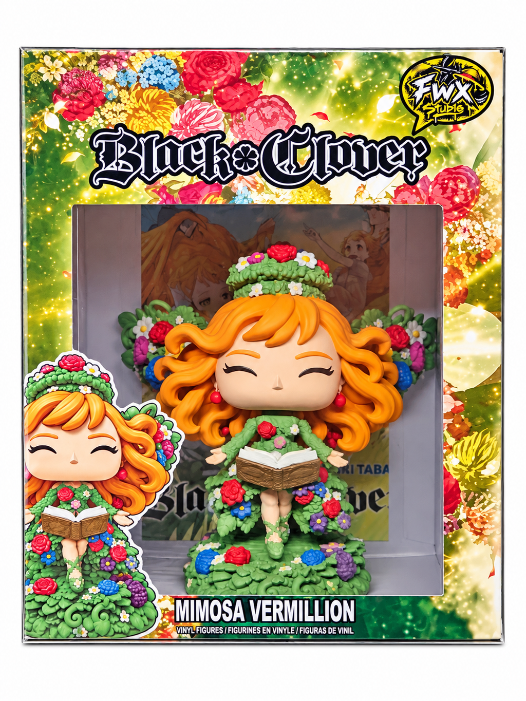 Mimosa Vermillion Black clover custom anime figure collectible manga
