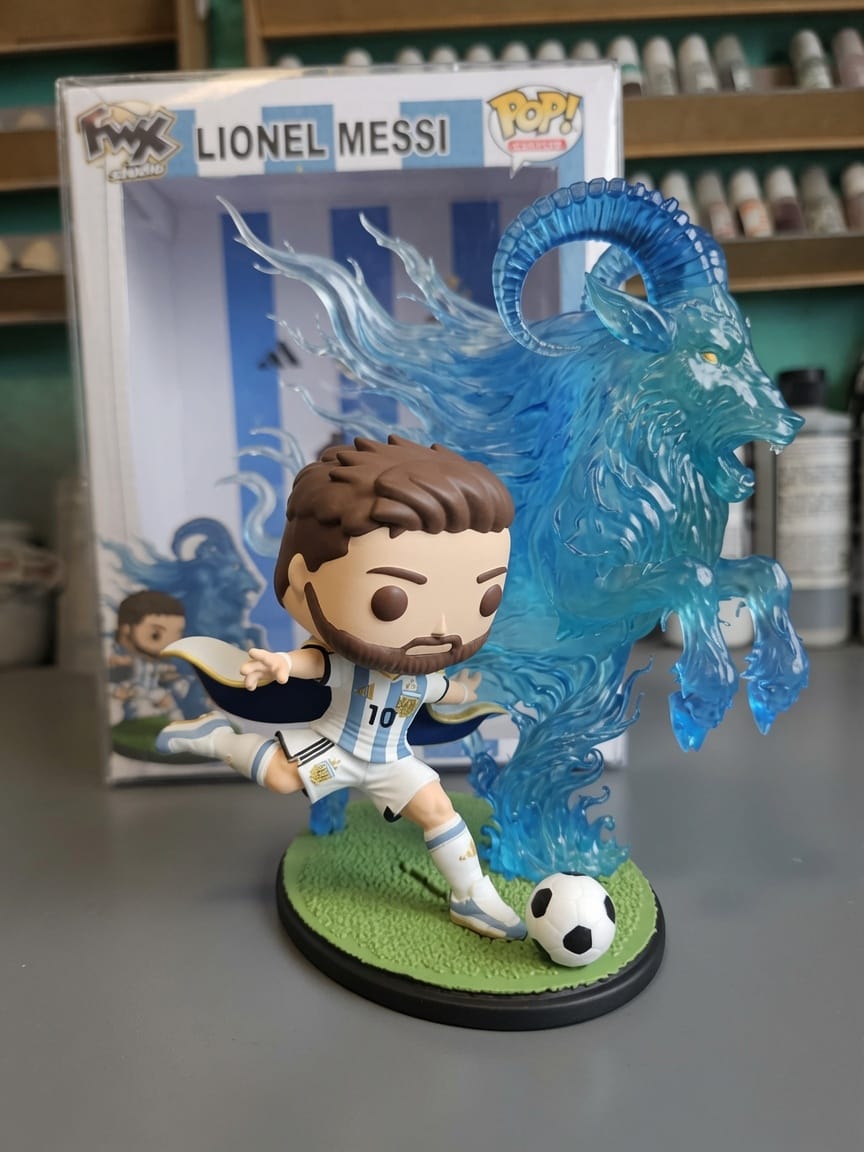 Lionel Messi the Goat Custom Funko Pop World Cup 2026