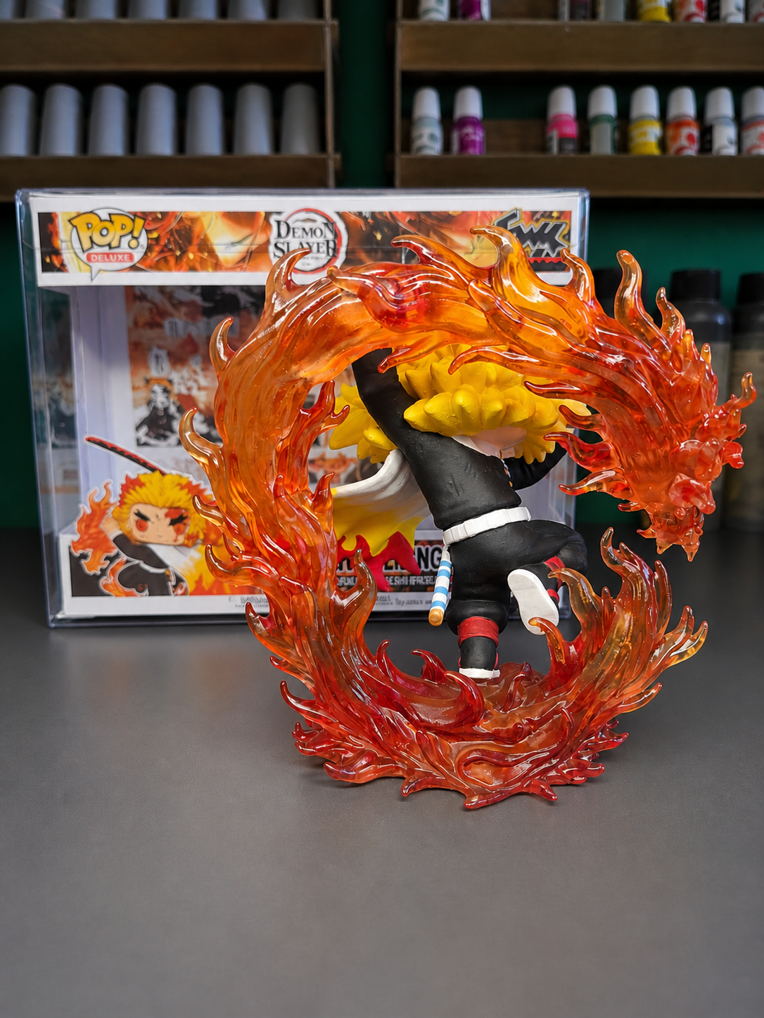 Kyojuro Rengoku Custom Figure – Demon slayer Anime Collectible