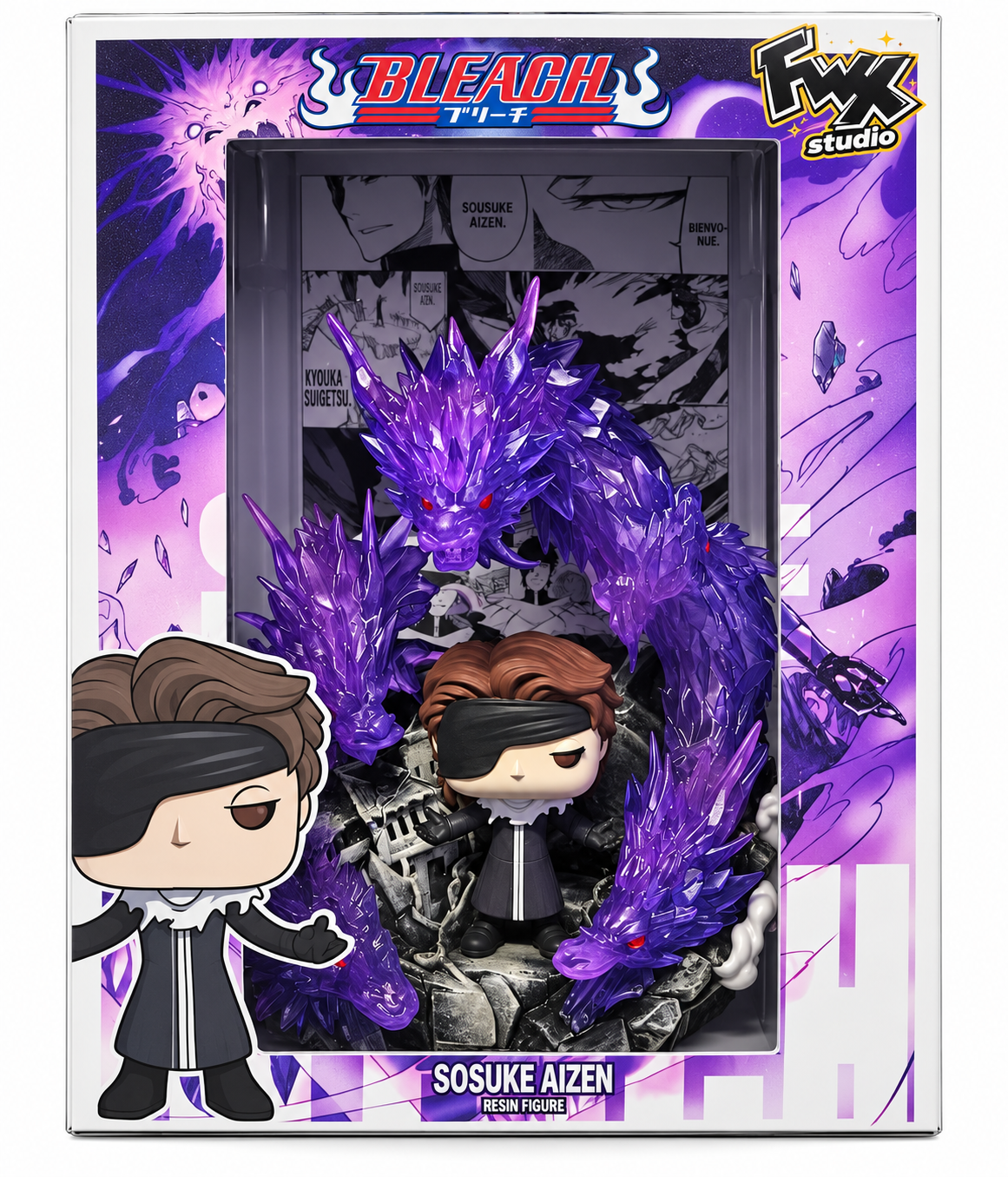 Sosuke Aizen Bleach Tybw custom anime figure collectible