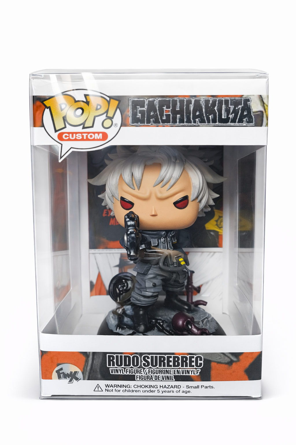 Custom Rudo Surebrec Gachiakuta Funko Pop Figure – Handmade Anime Collectible