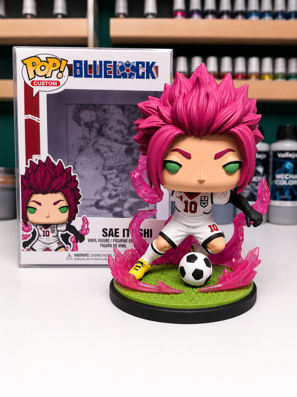 Sae Itoshi Blue Lock Custom Funko Pop