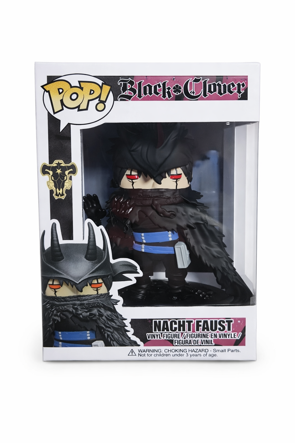 Custom Nacht Faust Black Clover Funko Pop Figure – Handmade Anime Collectible