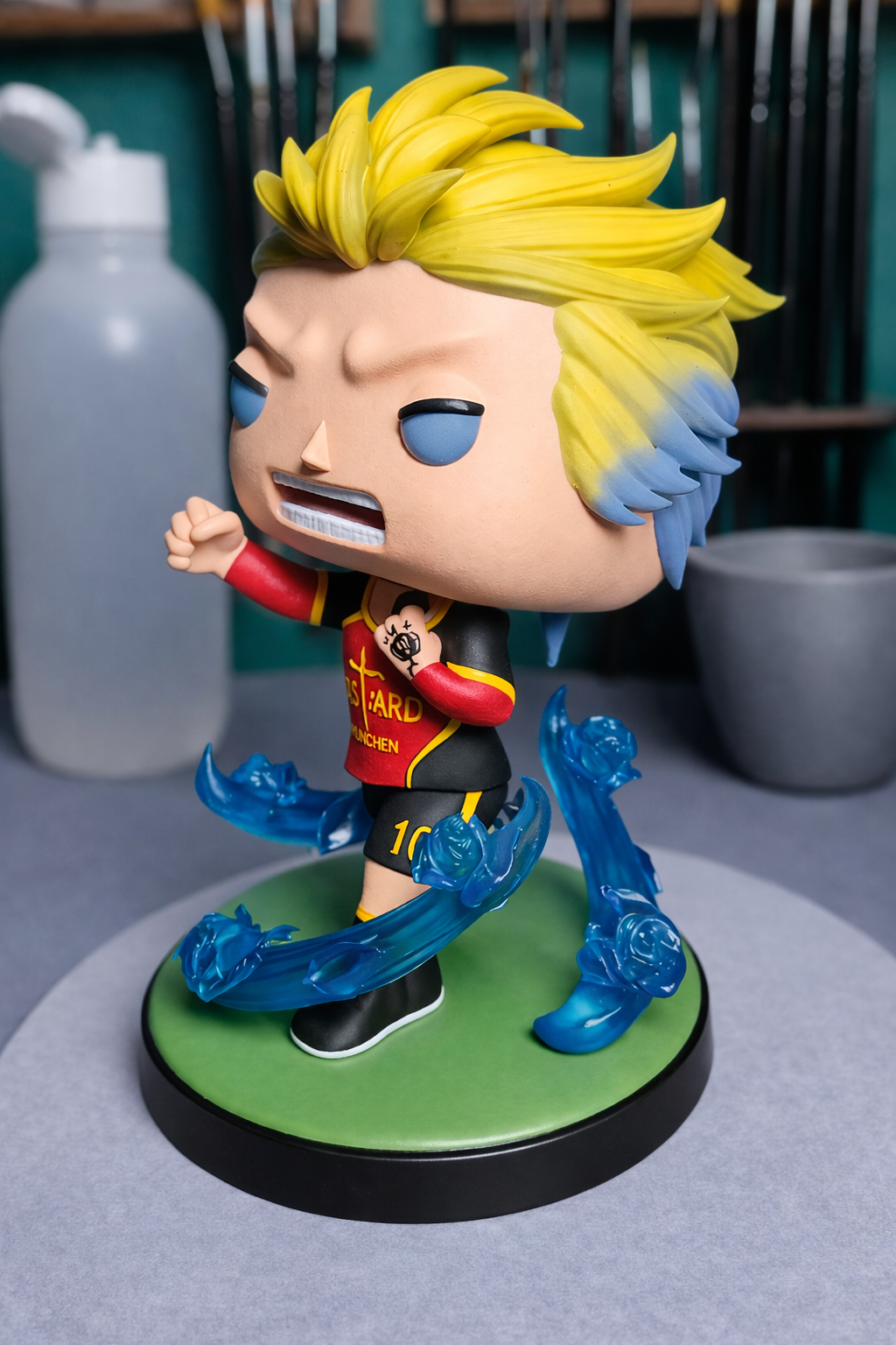 Custom Michael Kaiser Blue Lock Funko Pop Figure – Handmade Anime Collectible