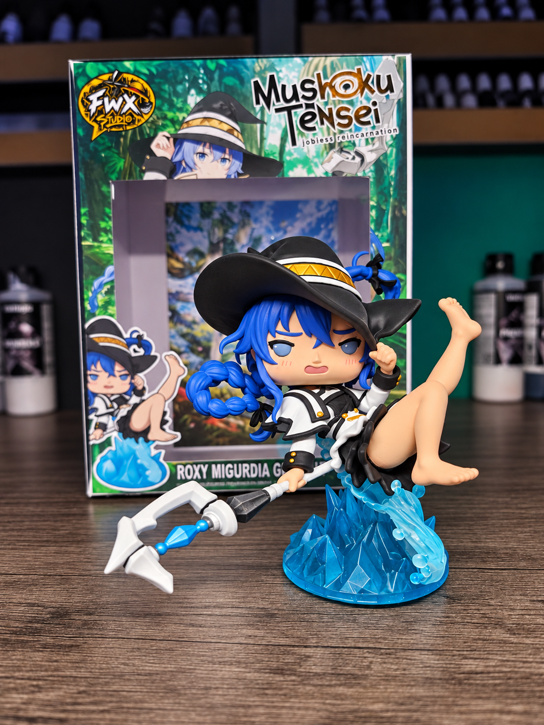 Roxy M. Greyrat Mushoku Tensei custom anime figure collectible