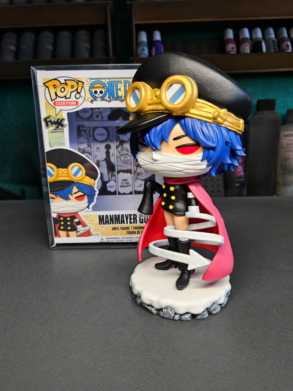 Manmayer Gunko Custom Figure – One piece Anime Collectible custom pop