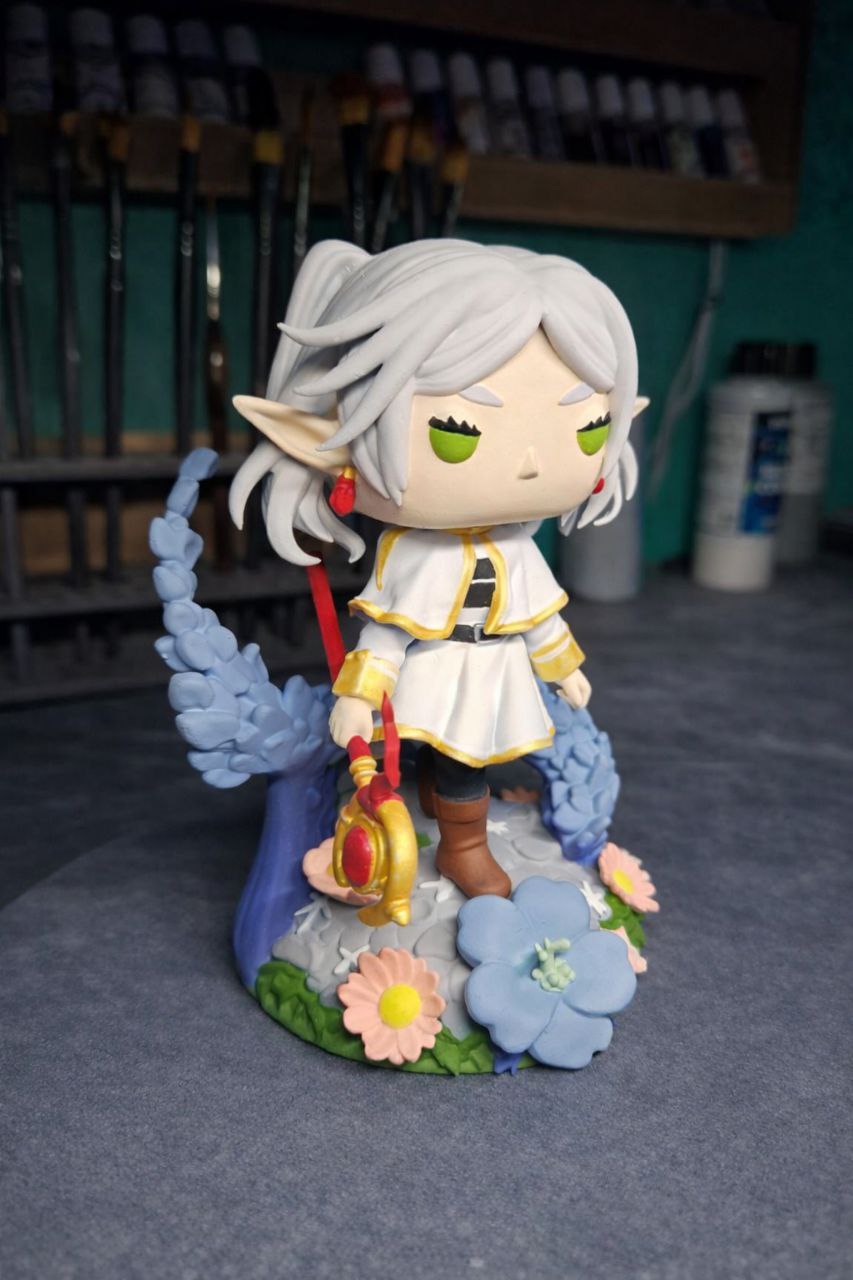 Custom Frieren Funko Pop Figure – Handmade Anime Collectible