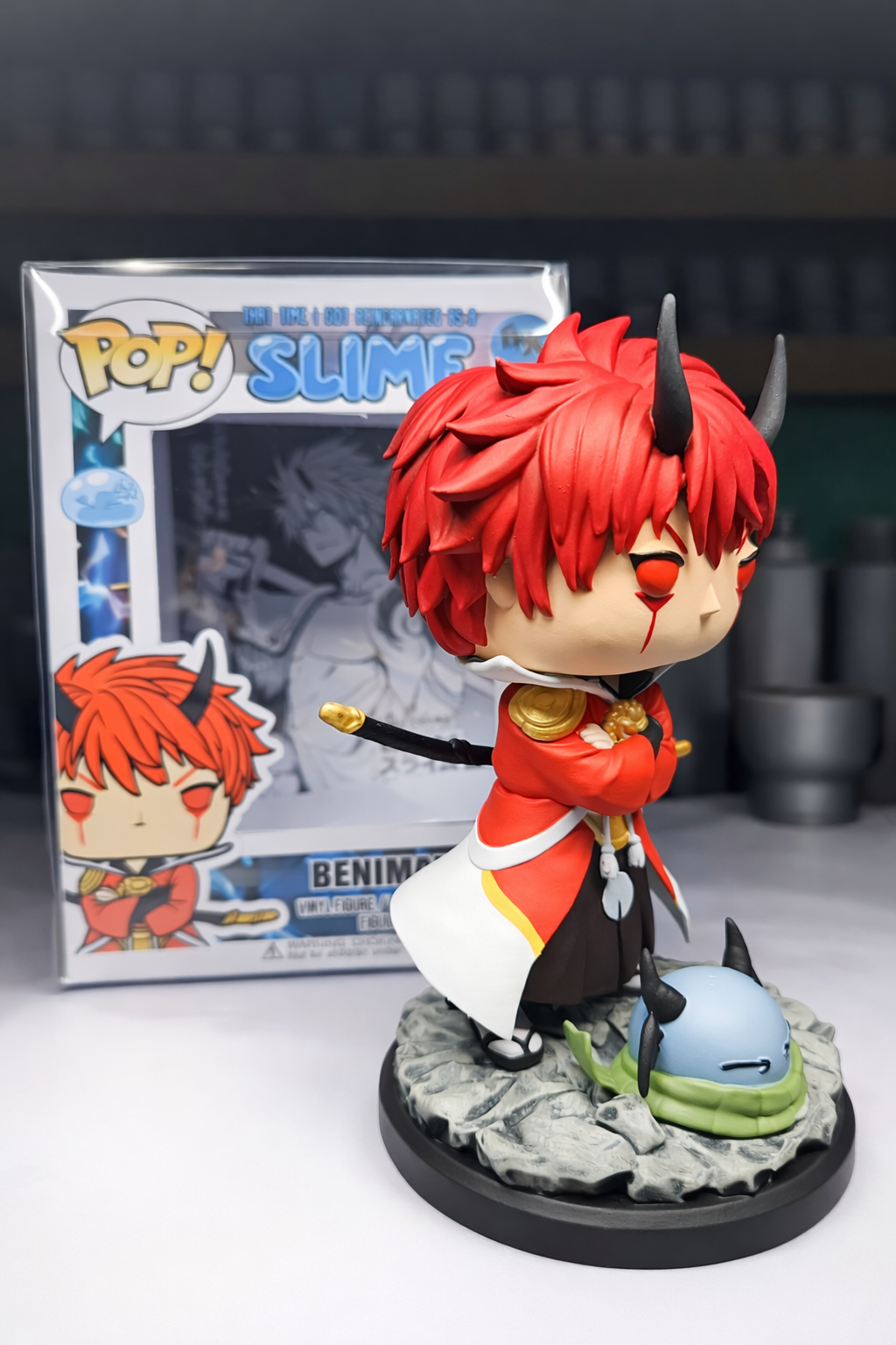 Benimaru Custom Figure - tensei shitara slime datta ken Anime Collectible custom pop