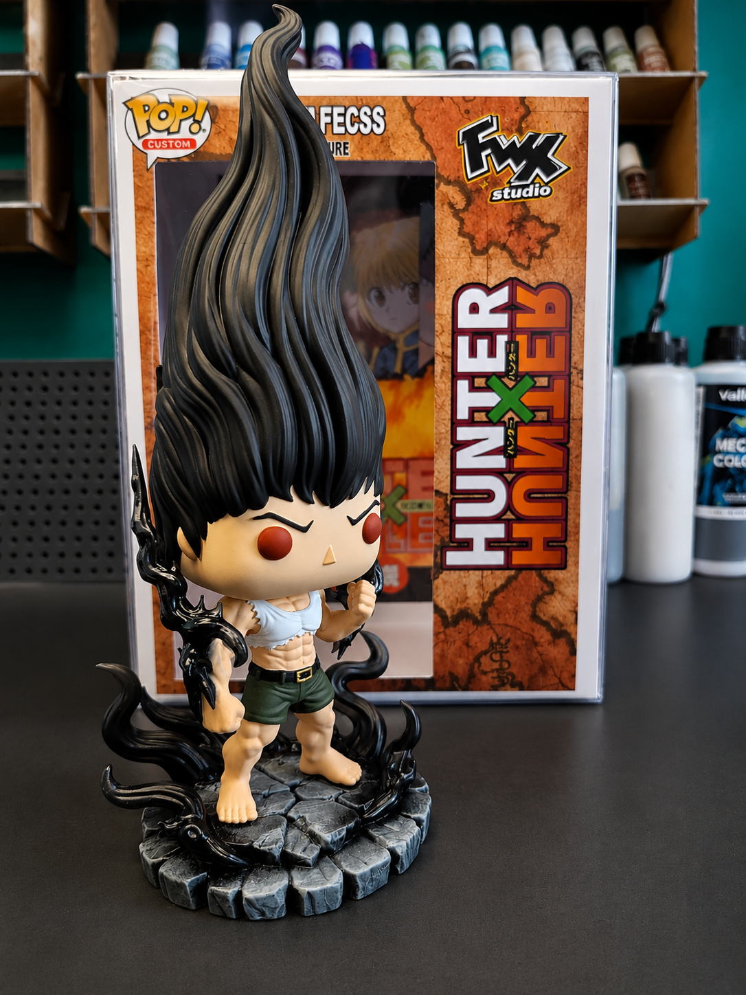 Gon Freecss – Adult Transformation Custom Funko Pop Resin Figure | Hunter x Hunter | FWX Studio