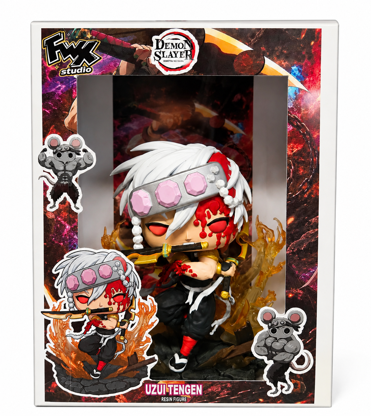 Uzui Tengen Demon slayer Custom Anime Figure collectible